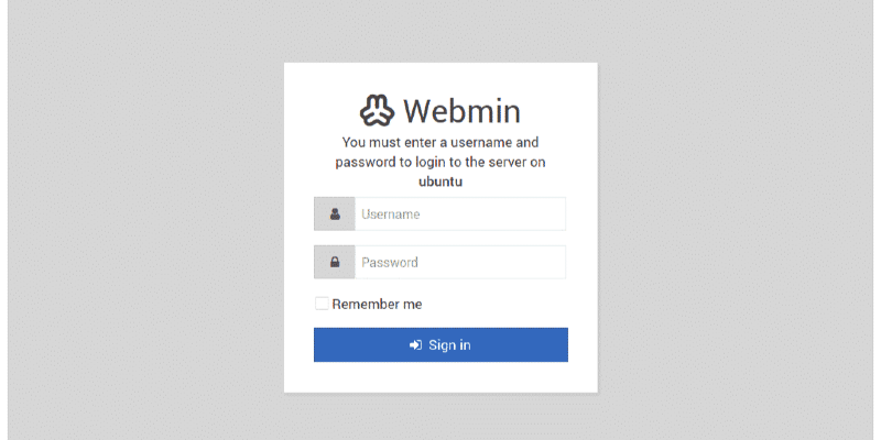 Webmin