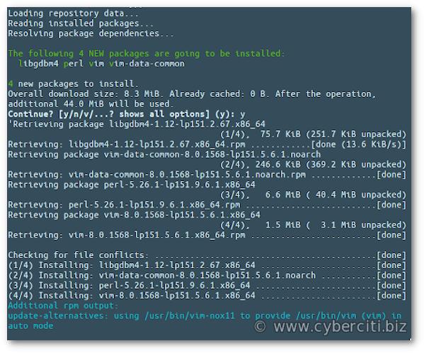 how-to-install-vim-on-opensuse-suse-linux-using-zypper