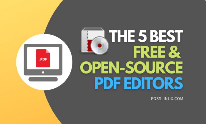best free pdf creator open source