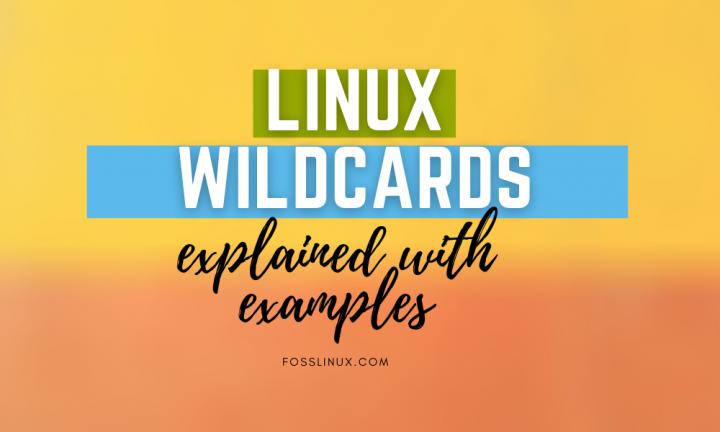 Wildcards linux что это