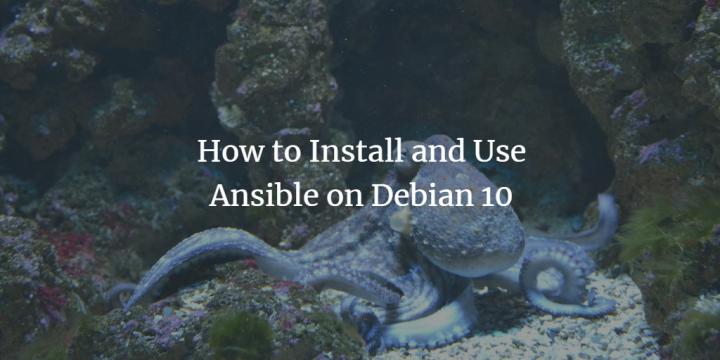 Настройка ansible debian 10