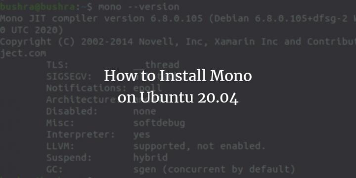 install mono for mac
