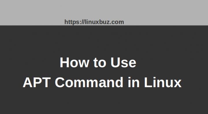 apt-command-in-linux-a-definitive-guide