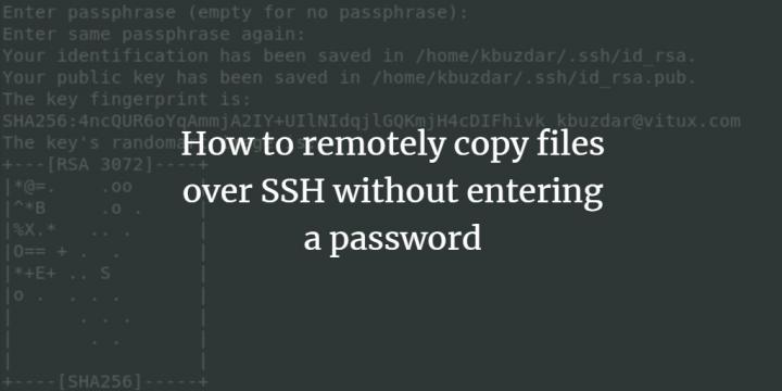 ssh copy file to remote