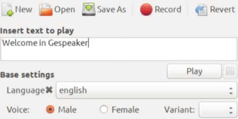 text to speech software linux