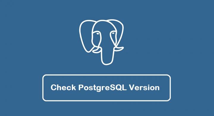 how-to-check-the-postgresql-version