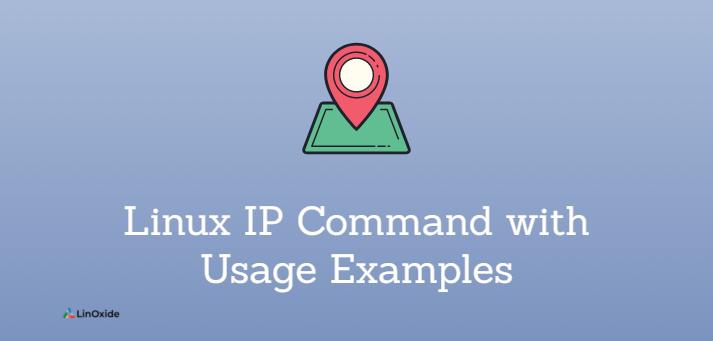 linux ip command usage