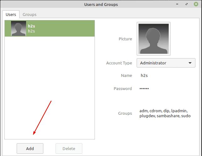 how-to-create-user-accounts-in-linux-mint-graphically