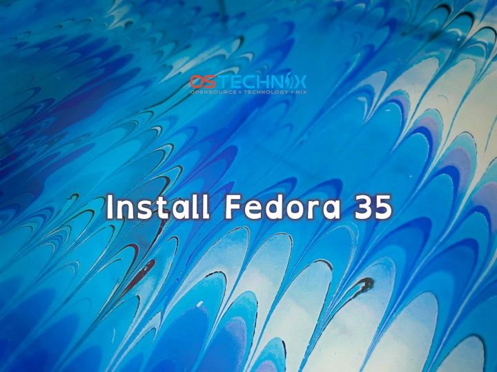 how-to-install-fedora-35