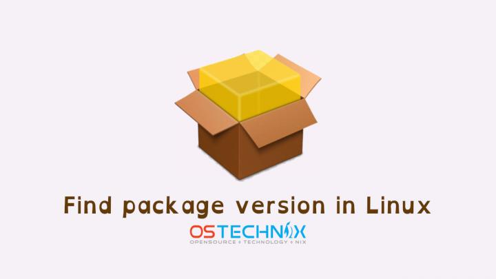 how-to-find-a-package-version-in-linux