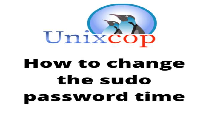 change sudo password