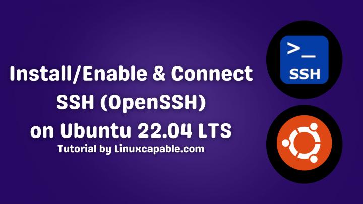 How To Install Enable SSH On Ubuntu 22 04 LTS