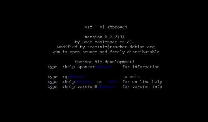 Как удалить vim debian