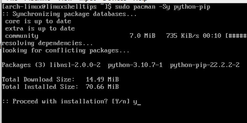 how-to-install-latest-python-on-arch-linux