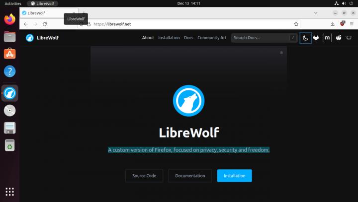 instal the new LibreWolf Browser 116.0-1