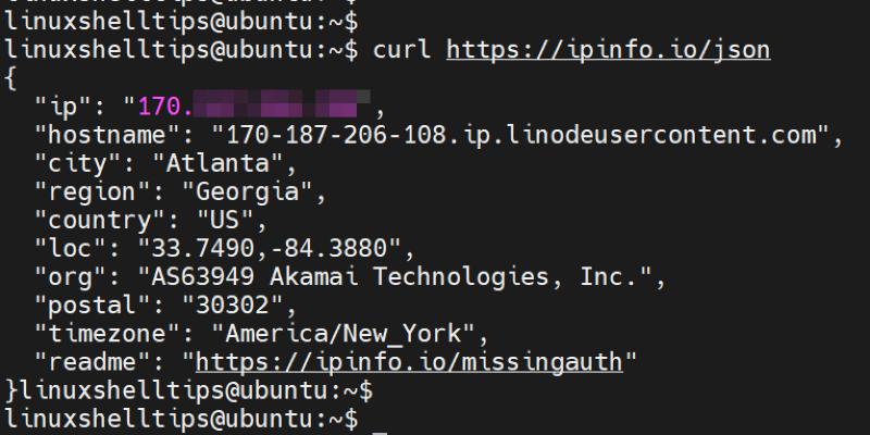 How To Check Linux Server Geographic Location